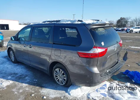 2017 Toyota Sienna Xle Premium 8 Passenger из США, поврежденный, VIN 5TDYZ3DC1HS793249